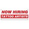 Signmission Now Hiring Tattoo Artists Banner Apply Inside Accepting Application Single Sided B-30309 - alternate 1